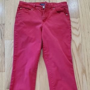 Women colored jeans